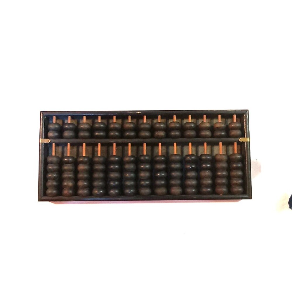 Vintage  Abacus  Wood Beads